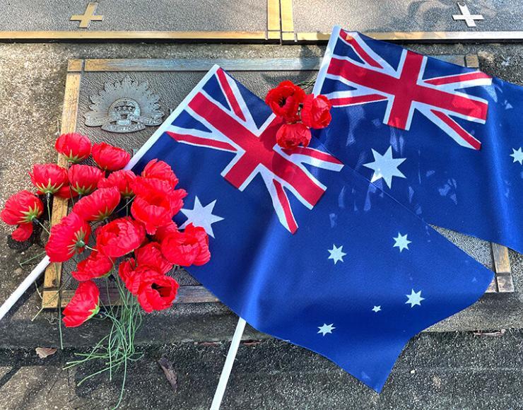 Flags For Anzac Day Northern Cemeteries